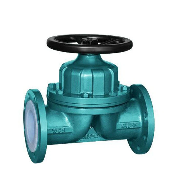 Fluorine Lined Diaphragm Valve